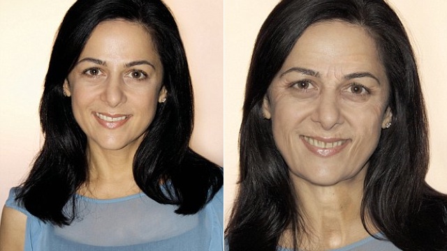 タバコ20本10年後の顔